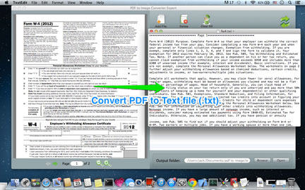 Previewing PDF pages and selecting a page range before conversion