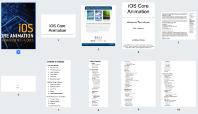 Screenshot of PDF Crop for Mac Expert cropping individual PDF pages with separate crop sizes